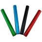 Preview: Acrylbong Chillum mit Endgewinde 8cm Alu-Rohr verschiedene Farben 1