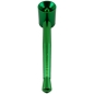 Preview: Metall Pfeife Spezialkopf 9,5cm Farbe Grün 3-teilig 1