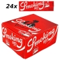 Preview: 24x Smoking Longpaper + Tips Red King Size 33 Blatt + 33 Tips 1