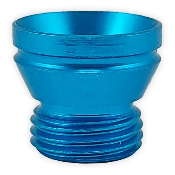 Acrylbong Kopf Metall Farbe Blau 1,2cm inkl. Schraubgewinde 1