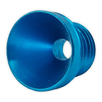 Acrylbong Kopf Metall Farbe Blau 1,2cm inkl. Schraubgewinde 3