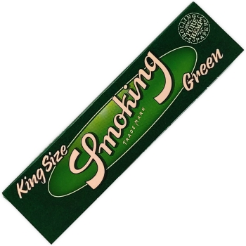 50x Smoking Hanf Longpaper Green King Size 33 Blatt 2