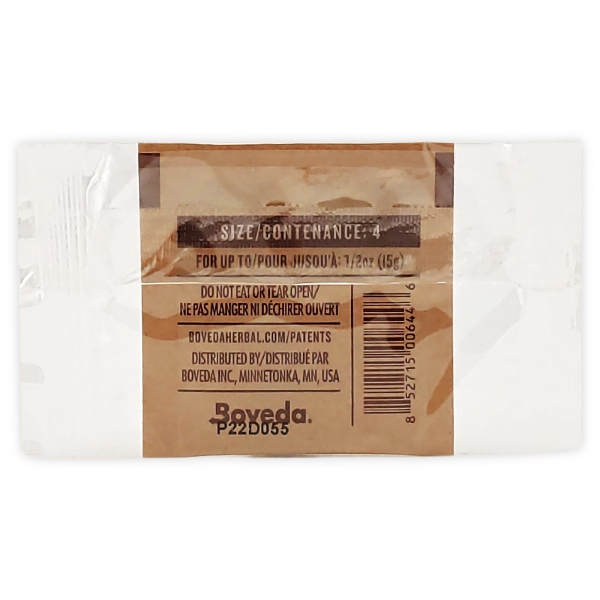 Boveda Feuchtigkeitsregler 58% RH S4 Humidor Bag für Kräuter 2