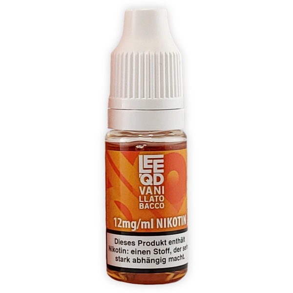 LEEQD Tabak Vanilla 10ml Liquid E-Zigarette 12mg Nikotin 2