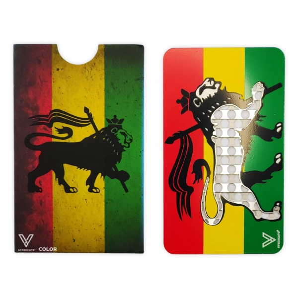 V-Syndicate Grinder Card Rasta Lion Scheckkarte 1