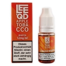 LEEQD Tabak Apple 10ml Liquid E-Zigarette 12mg Nikotin 1
