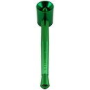 Metall Pfeife Spezialkopf 9,5cm Farbe Grün 3-teilig 1
