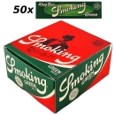 50x Smoking Hanf Longpaper Green King Size 33 Blatt 1